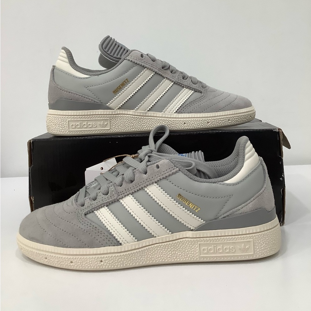 Adidas Busenitz Gray Skateboarding Lace Up Short IE3097 Sneaker Men Size 5